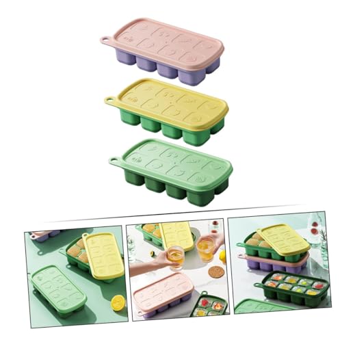 Moldes para cubitos de hielo Garneck 3 pzas color surtido miniatura 3