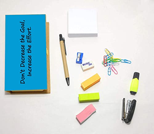 Image of Shopaholic Eco-Friendly Stationary Set with Paper Clips, Stapler, Sticky Notes, Calendar, Pen (Don't Decrease Memo Pads)