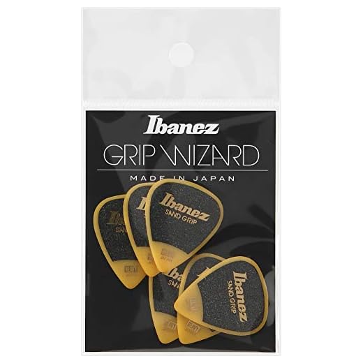 Ibanez PPA14HSG-YE - Juego de 6 púas para guitarra (púas planas), color amarillo