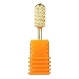 BORN PRETTY Pro Electric Gold Carbide Nail Drill File Broach Bit Replacement New # F 3/32