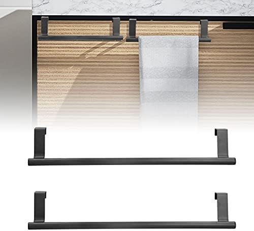 Miniatura 8 de 2 ganchos de acero inoxidable para colgar en la puerta, 9.1 in