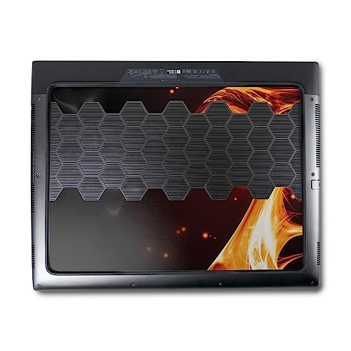 Image of MightySkins Skin Compatible with Alienware M18 R1 (2023) Full Wrap Kit - Flaming Dragon | Protective, Durable, and Unique Vinyl Decal wrap Cover | Easy to Apply & Change Styles | Made in The USA