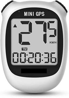 Bike Speedometer, GPS Bicycle Computer Mini bike Speedometer Speed Altitude DST Ride Time Wireless Waterproof Cycling stopwatch M1 Cycling ANT+ Cadence Sensor Heart Rate Monitor