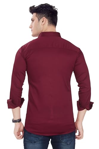 Image of DIVISIVE Men's Solid Slim Fit Shirt