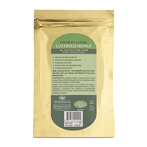 Henna Marrón Color by Nature 100 gramos miniatura 2