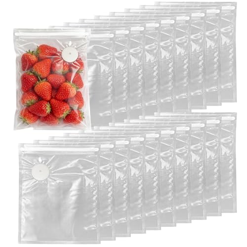 Bolsas de vacío para alimentos, reutilizables, bolsas de almacenamiento al vacío para guardar alimentos, para verduras, frutas, carne, preparación de comidas, refrigerador, hogar, cocina, apartamento