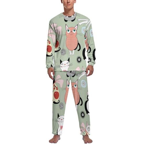Pyjama homme haut et bas anti-irritation pour un sommeil thermique parfait