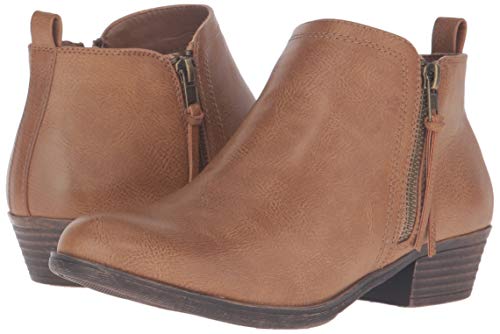 Rampage Women's Tarragon Ankle Bootie, Cognac, 10 M US - Thumbnail 7