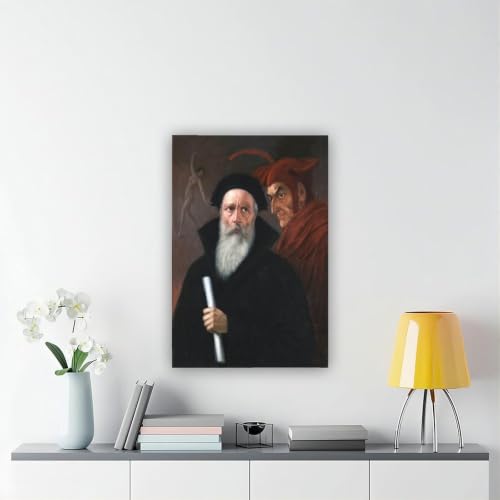 Impression sur toile Faust und Mephisto décoration salon - 6
