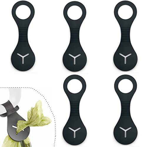 PuppyDoggy Silikon Kotbeutelhalter 4er Set - Praktischer Halter Für Hundeleinen