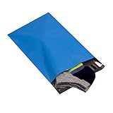 SJPACK 10x13 Blue Poly Mailers 2.5 Mil Envelopes Plastic Shipping Bags With Self Sealing Strip