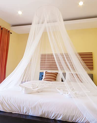QWORK Dome Canopy Mosquito Net – 360 Degree Protection