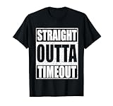 Straight Outta Timeout T-Shirt Kids Boy Girl Toddler Shirt T-Shirt