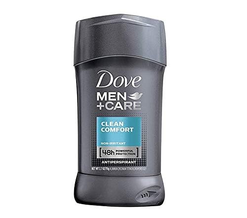 Image of Dove Men+Care Antiperspirant Deodorant Stick, Clean Comfort, 2.7 oz, 4 Pack (4 Sticks)