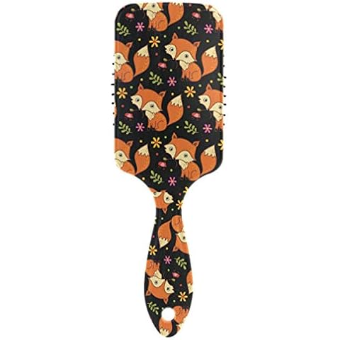 Cute Fox Hair Brushes Massage Brush Air Cushion Combs Massage Comb Scalp Anti-static Brushes for Men Women Cover