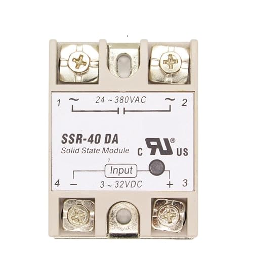 SSR 40A Relais statique 24V-380V pour contrôle thermique et imprimante 3D