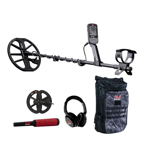 Image of MINELAB Equinox 900 Bundle, Includes Metal Detector, PRO-FIND 40 Pinpointer, and Backpack