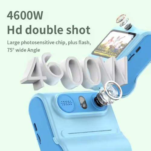 SHWAM Instant Camera Printer – Portable Photo Printer with Instant Inkless Printing | Compact Pocket-Sized for Fun On-The-Go Memories | Red 4