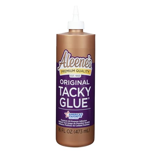 Aleene's Tacky 16 fl oz, Glue, 16 FL OZ, Craft Supplies, School Supplies, 16 FL OZ