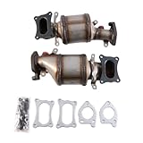 FUTAIHE Exhaust Manifold Catalytic Converter Front for 2009 2010 2011 2012 2013 2014 2015 Honda Pilot 3.5L Left & Right