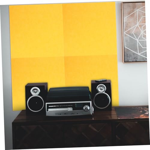 ibasenice 5Pcs Panel Acústico de Absorción Aislante de Pared de Fieltro Durable para Reducción de Ruido en Hogar y Oficina miniatura 5