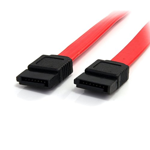 StarTech.com Câble SATA de 60 cm - Cordon Serial ATA en rouge (SATA24)