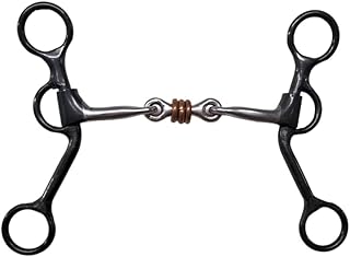 Dutton Bits Dog Bone with Copper Roller Equine Bit