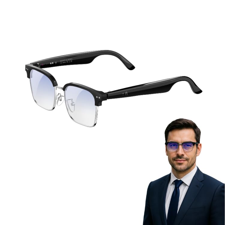 AI Translation Glasses Real-Time Voice Video Translation Free AI Model Simultaneous Interpretation Bluetooth Calls Audio Smart Voice Assistant