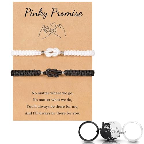 Snyvpra Partner Armbänder, Geschenk Für Freund, Freundschaftsarmbänder, Glücks Amulett Armband Valentinstag Weihnachten Geburtstag Geschenk Für Freund Freundin Ehemann Frau Familie Freunde