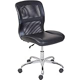 Mainstay, (Black Vinyl and Mesh Task Chair