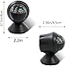 Car Compass Ball, Dash Mount Adjustable Compass Ball with Bottom Stick, Navigation Hiking Direction Pointing Guide Ball for Marine Boat Truck Caravan Outdoor, Universal Car Accessories