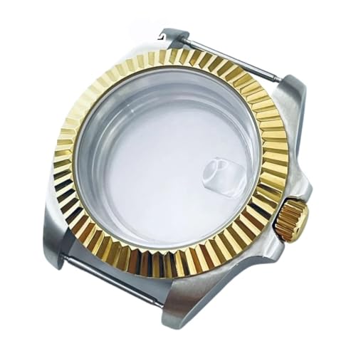 [X] 40mm Fit For NH35 NH36 NH34 NH38 NH70 NH72 ETA2824 PT5000 vP[X ŋۃP[X Tt@CAKX uXbg(A1 With Date Window,NH35 NH36 NH34)