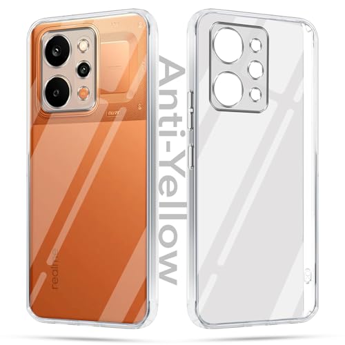 Image of Jkobi Shockproof Crystal-Clear Back Cover for Realme P4 Power 5G | Realme Narzo Power (Magsafe Wireless Support | Drop & Camera Protection | Hard Polycarbonate)