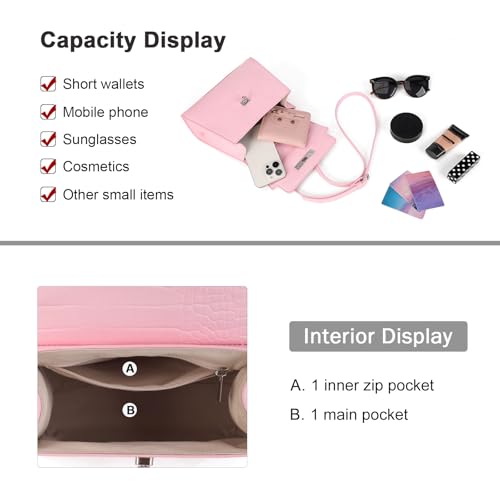 Image of Small Cute Top Handle Bag Crossbody, Designer Summer Purse for Women | Vegan Leather /Straw, 2.5L Capacity, Fits 6.7-inch Phone /Small Wallet /Passport, Versatile for Dressy Outfit /Everyday Use