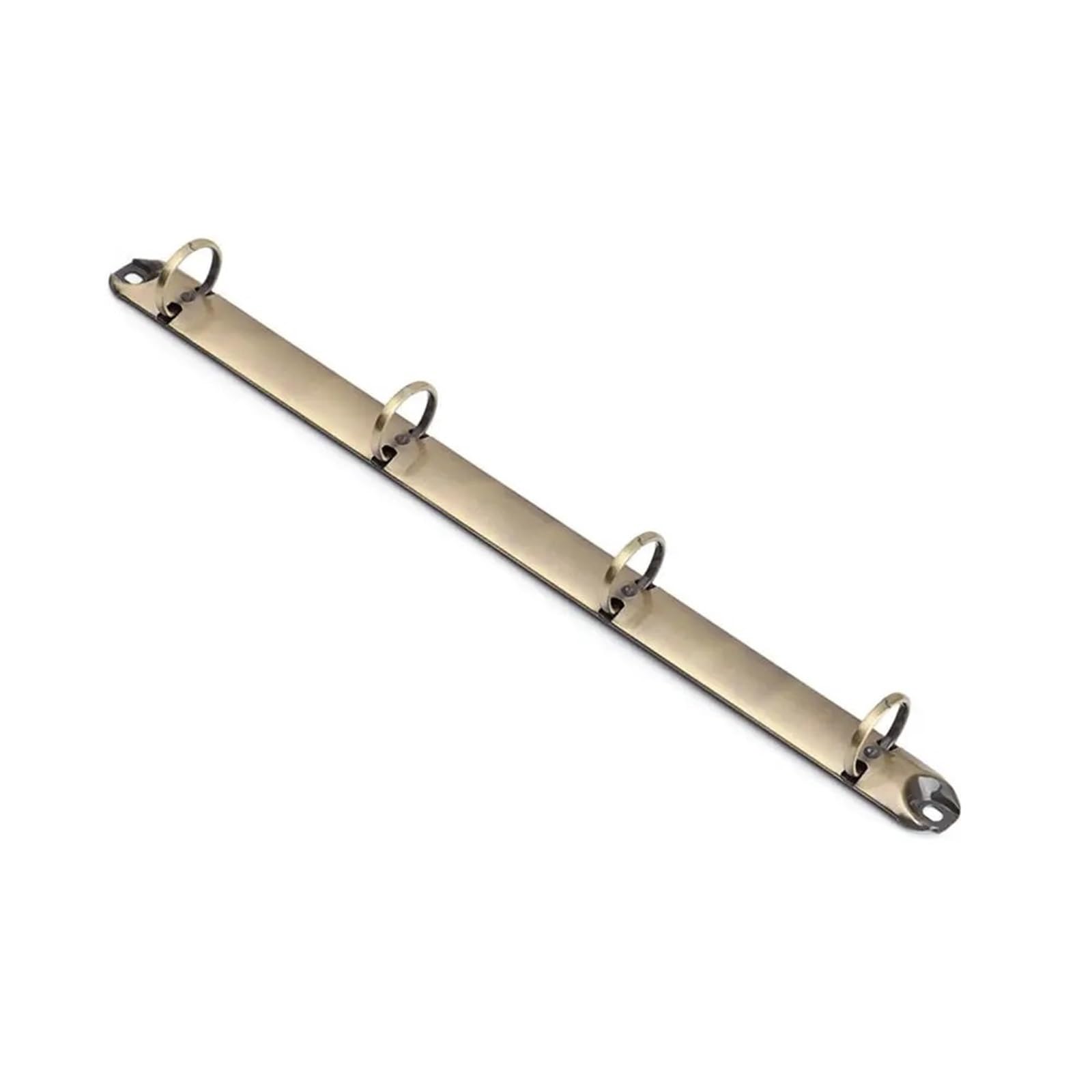 Raccoglitore ad anelli in metallo, ricaricabili, formato A4, B5, A5, A6, A7, per quaderni, fogli sciolti, cancelleria e forniture per ufficio (A4-verde bronzo)