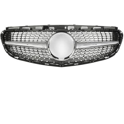 Rejilla de parachoques delantero para Mercedes Clase E W212 2014-2016 en negro deportivo