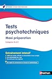  Tests psychotechniques - Maxi préparation 2026/2027 - Concours Fonction publique - Catégories B et C