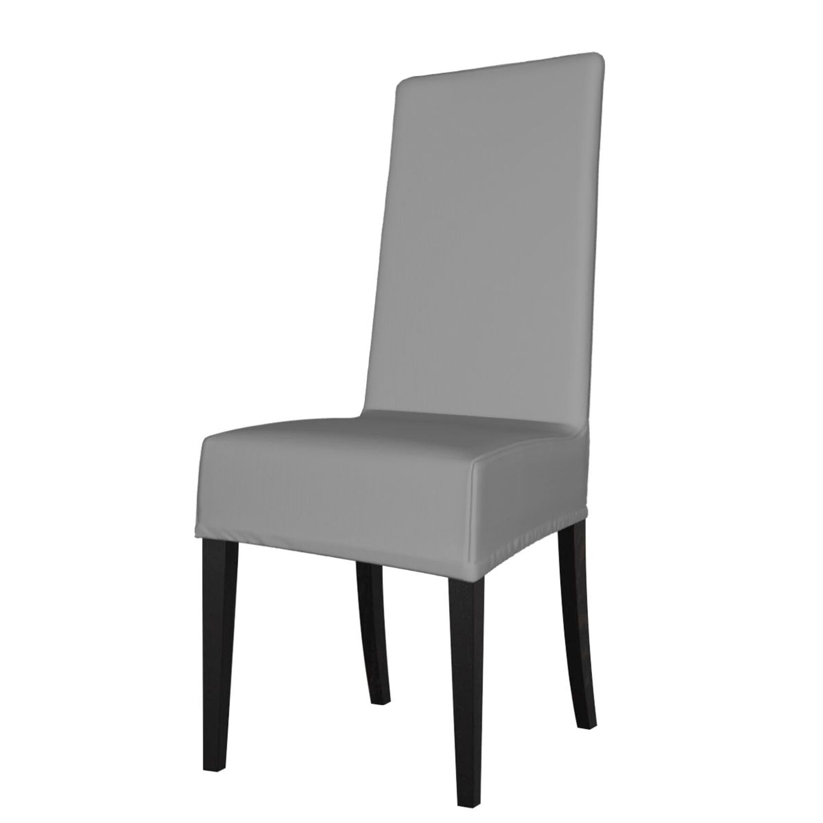 HJFCZH Goose gray Prints Dining Chair Throw Covers – Stretchy Spandex Furniture Layers for Refreshing Your Space - No Ironing Needed