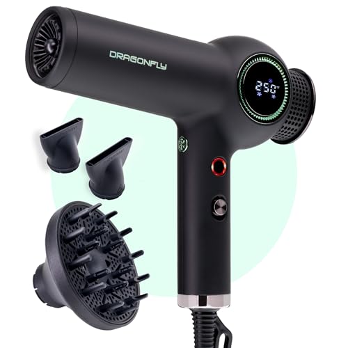 MINT Dragonfly Ionic Hair Dryer with Diffuser