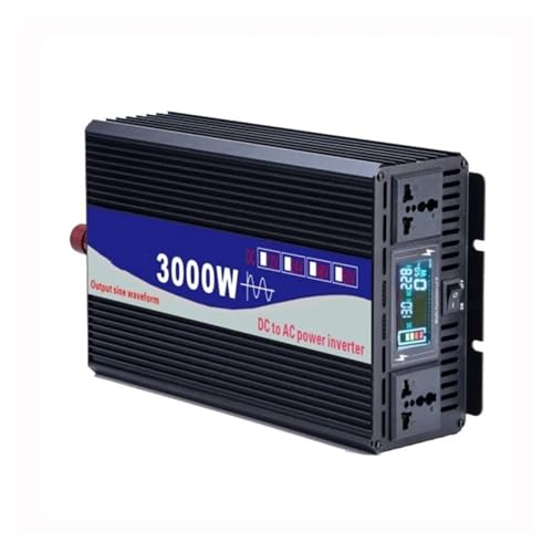 Convertisseur tension 24V à 220V 3000W pour système solaire et voiture à onde sinusoïdale pure