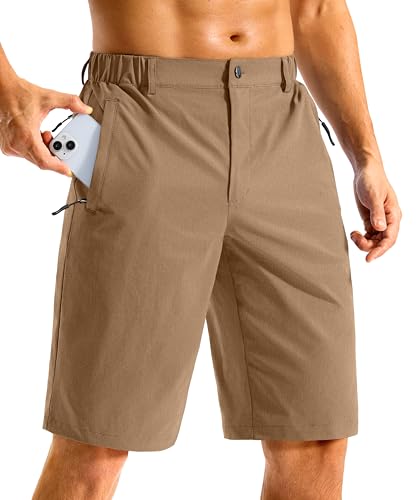 Image of G Gradual Men's Shorts 11 inch Long Golf Lightweight Knee Length Shorts