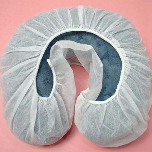 Housse appui-tête jetable non-tissé en U pour table de massage spa esthétique 300pc