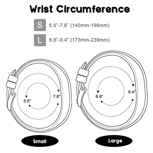 image for Gheper Soft Silicone Band Compatible with Garmin Vivosmart 5 Straps Re