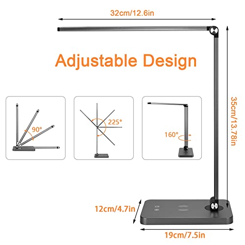 Penobon Lampada da Scrivania LED,Lampada da Tavolo...