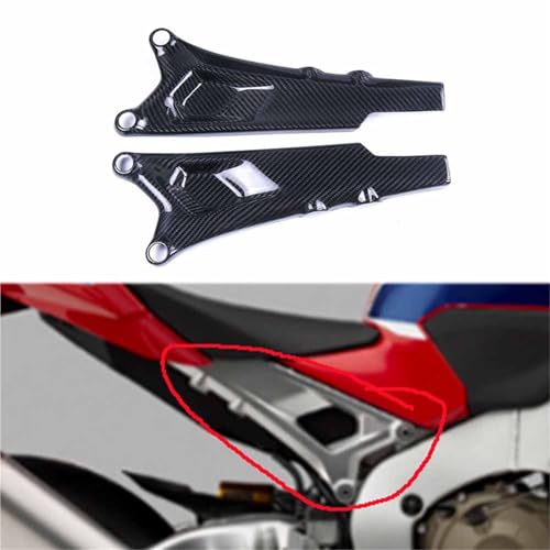 Paneles de fibra de carbono real seca para marco de motocicleta CBR1000RR 2017 a 2024 2