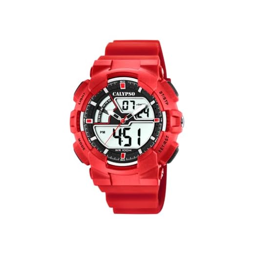 Calypso Watches Herren Analog-Digital Quarz Uhr mit Plastik Armband K5771/2