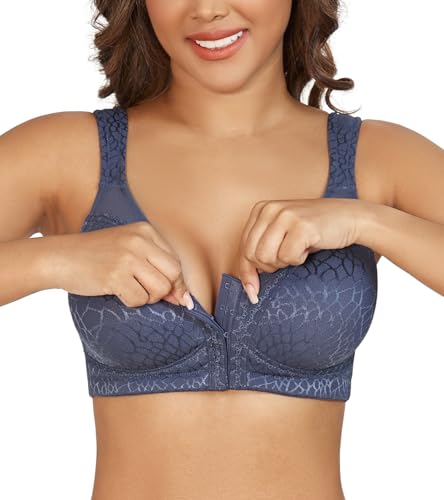 DotVol Femme Soutien-Gorge correcteur de Posture Avant sans Fil Bra Minimiseur Confortable