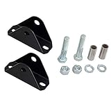 Doorlockpin TJ/XJ Rear Upper Shock Bar Pin Eliminator Kit Fit for TJ/XJ/ZJ/LJ 1204800