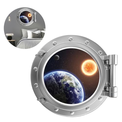 Vinilo Decorativo 3D Espacio Cápsula Autoadhesivo miniatura 5