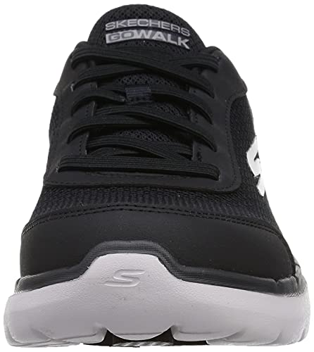 Image of Skechers Go Walk 6 - Bold Knight Black /White 13 D (M)